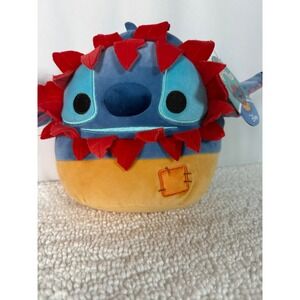 Disney Squishmallows Stitch Lion Costume as Simba Plush Toy Kids‎ NWT